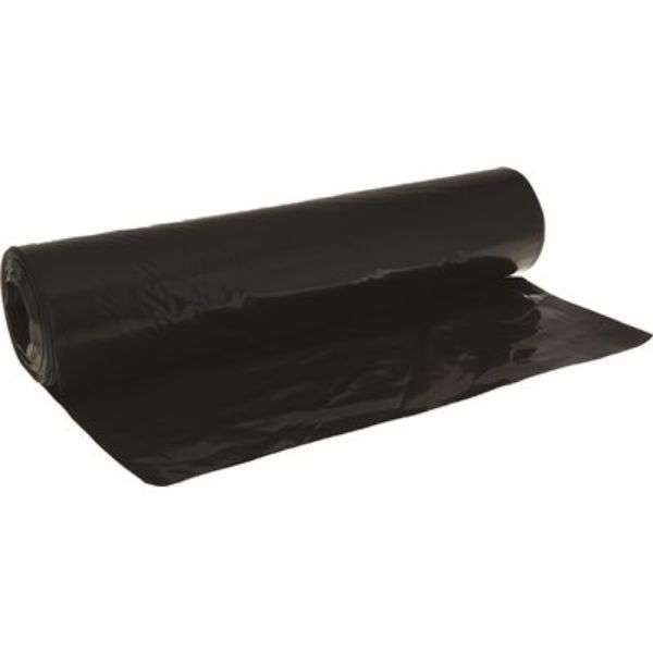 34" 4 Mil Black Industry Standard Compactor Bag/Tubing