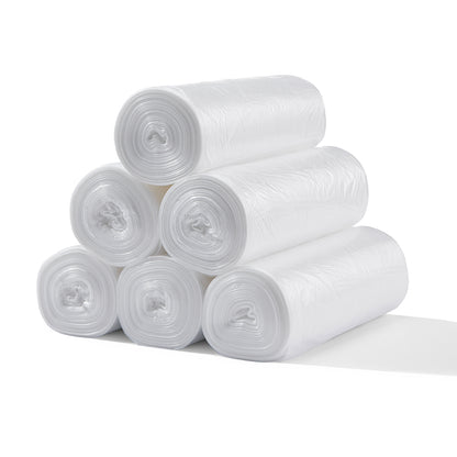 40" x 48", 45 Gallon, 10 Mic, Clear High-Density Can Liners, Perforated Coreless Rolls, 250/Case