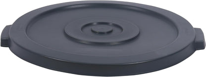 Lid for 32-Gallon Round Trash Can, Gray