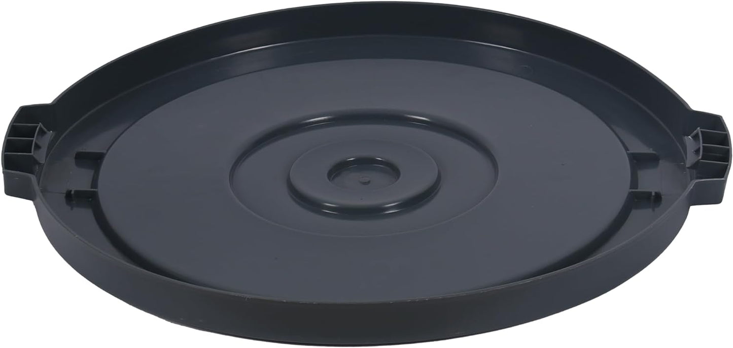 Gray Lid for 20-Gallon Round Trash Can