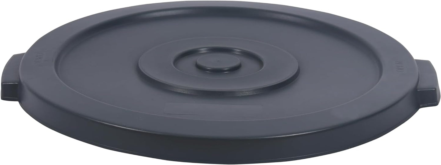 Gray Lid for 20-Gallon Round Trash Can