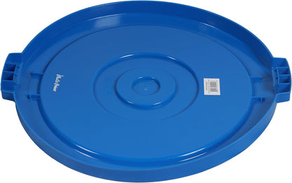 Blue Lid for 20-Gallon Round Trash Can