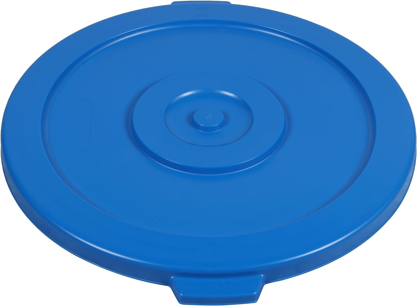 Lid for 32-Gallon Round Trash Can, Blue