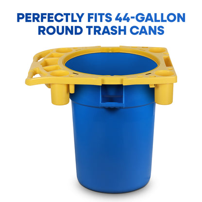 44-Gallon Yellow Trash Can Frame