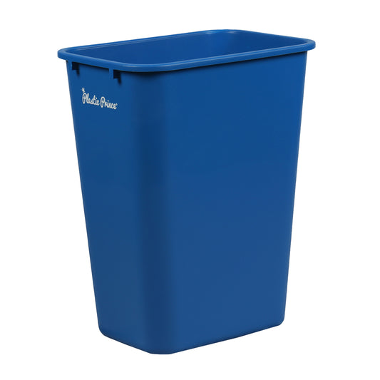 40-QT Blue Wastebasket