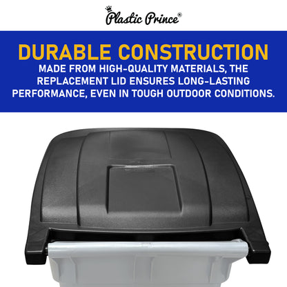 Replacement Lid for 50-Gallon Rollout Container