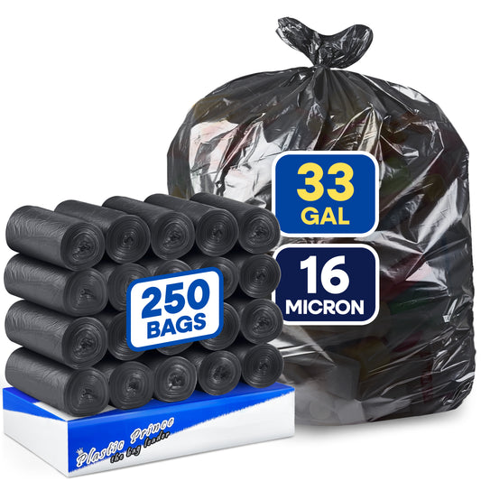 33 X 40 16 Mic, Natural 33 Gallon Hi-Density Liner - Cleaner Solutions