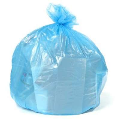 33" x 39" 33 Gal 1.2 Mil Blue Recycling Bags, 100/Case