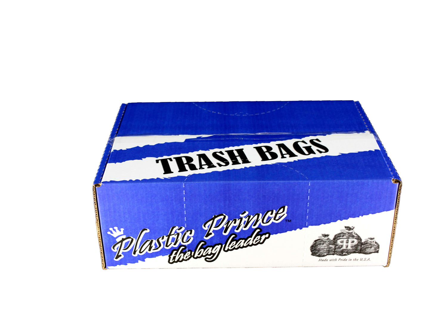 22" x 14" x 50" 55 Gal 2 Mil Clear Trash Bags, 100/Case